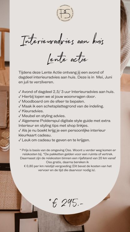 Interieuradvies aan huis Lente actie - Afbeelding 2