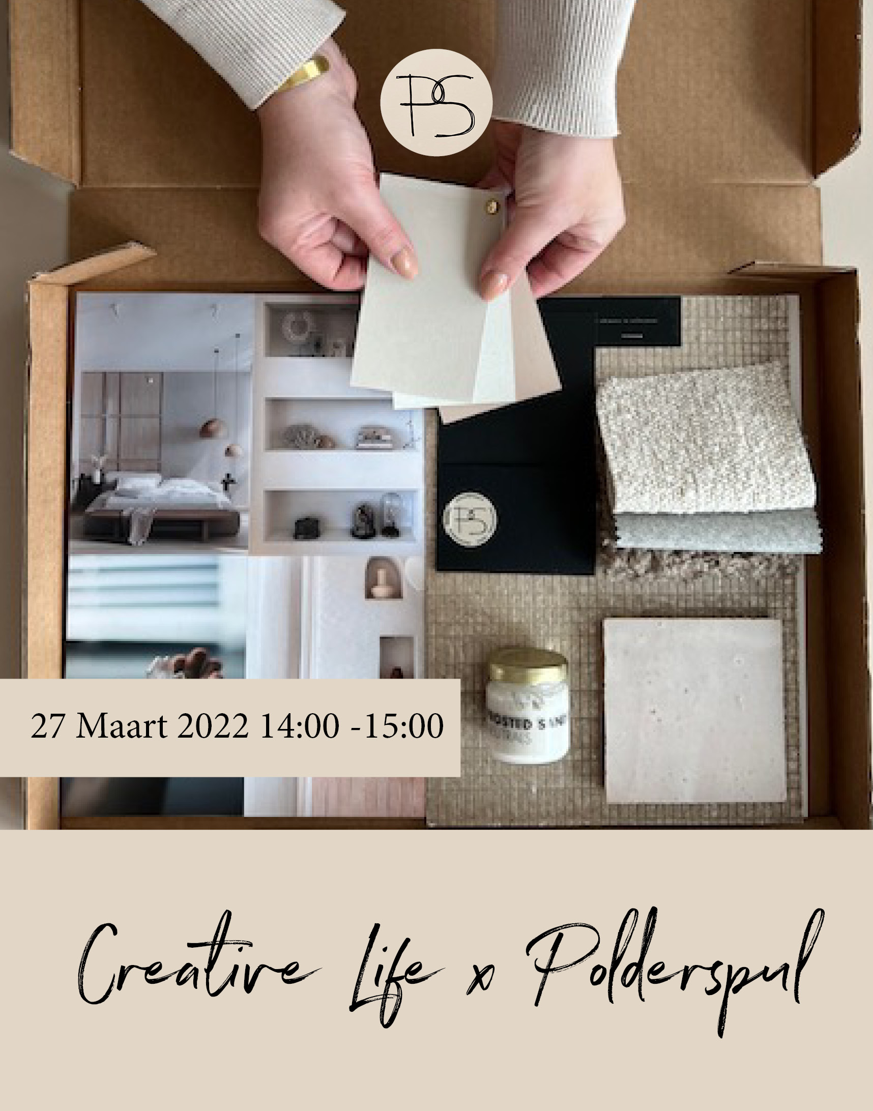 CREATIVE LIFE X POLDERSPUL 27 MAART 14;00-15;00