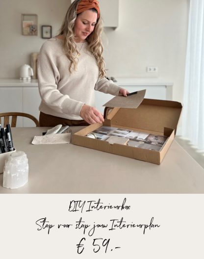 DIY Interieuradvies box "Stap voor stap jouw Interieurplan"