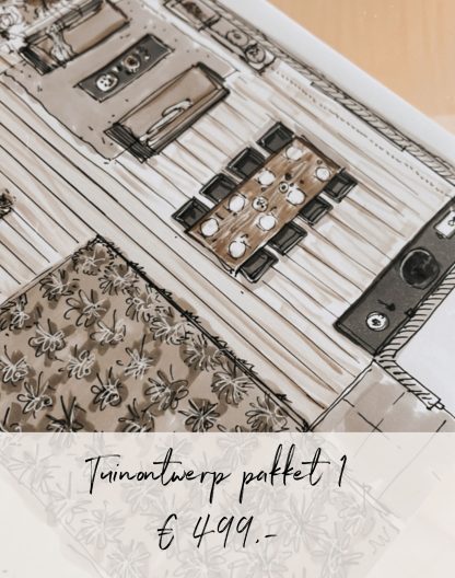Tuinontwerp pakket 1