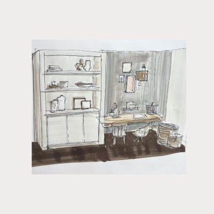 Perspectief tekenen 1 Interieur dagworkshop - Afbeelding 10