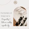 Perspectief tekenen 1 Interieur dagworkshop zaterdag 14 Oktober