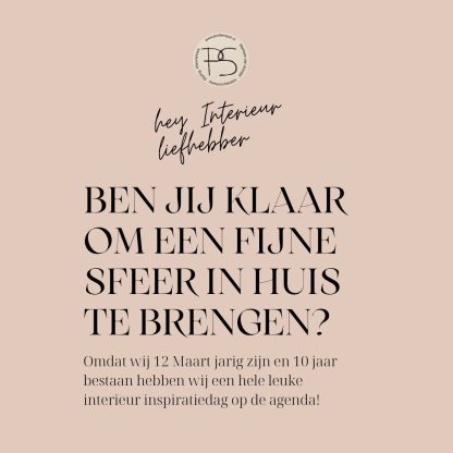 Polderspul verjaardagsfeest interieur inspiratiedag 12 Maart 2024 10:00 - 16:00 - Afbeelding 2