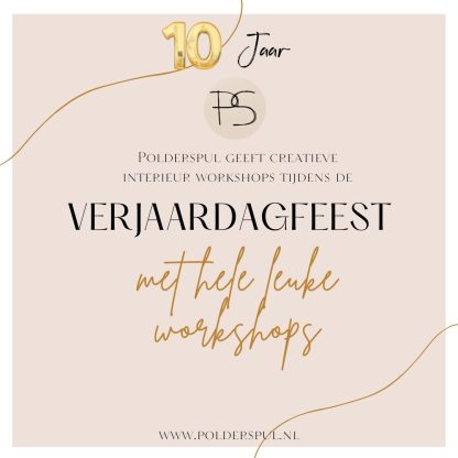 Polderspul verjaardagsfeest interieur inspiratiedag 12 Maart 2024 10:00 - 16:00 - Afbeelding 11