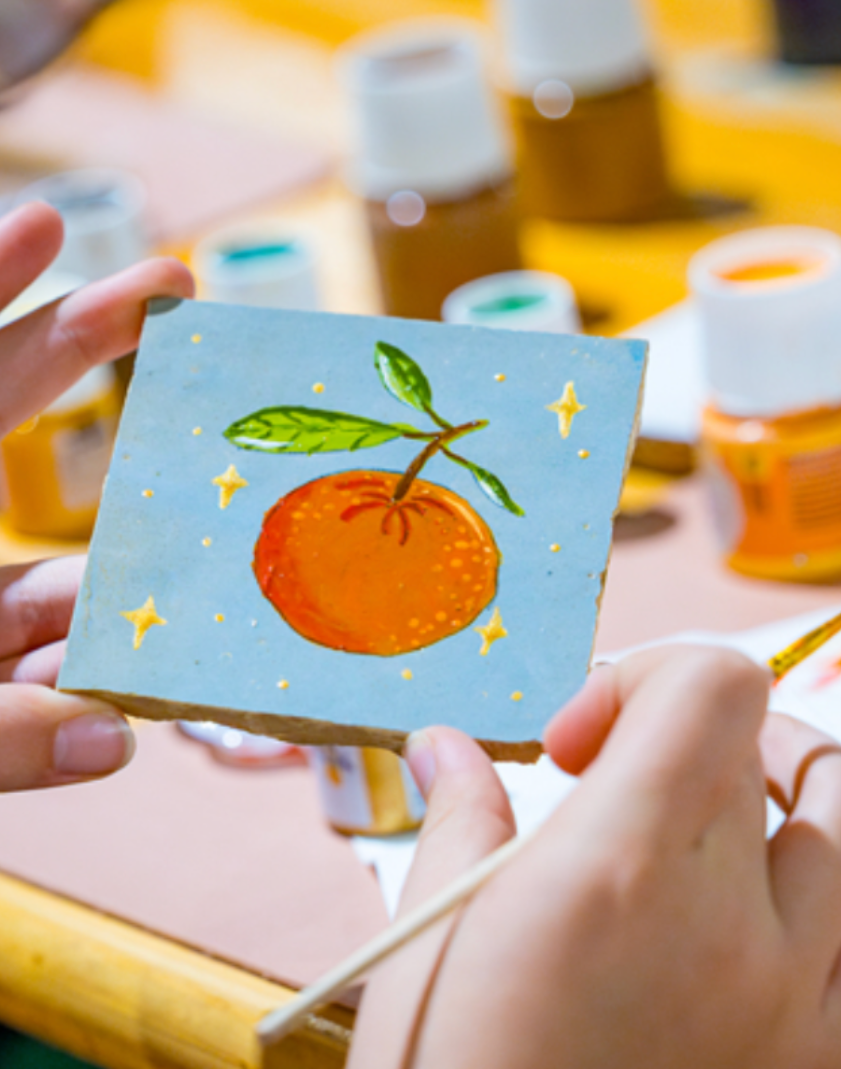 Tegel schilder workshop Kreadoe Zaterdag 2 Mei 11:00 - 11:45 workshopplein F2 - Afbeelding 3