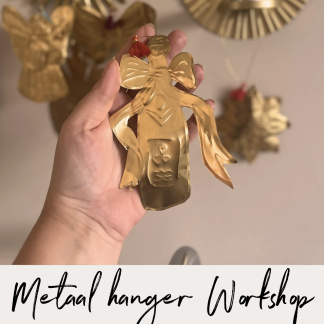 Creative Life workshop Metaal Hanger zondag  8 November 10:15-11:15