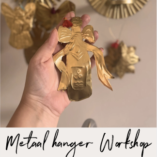 Creative Life workshop Metaal Hanger Zondag 8 November 11:00-11:45